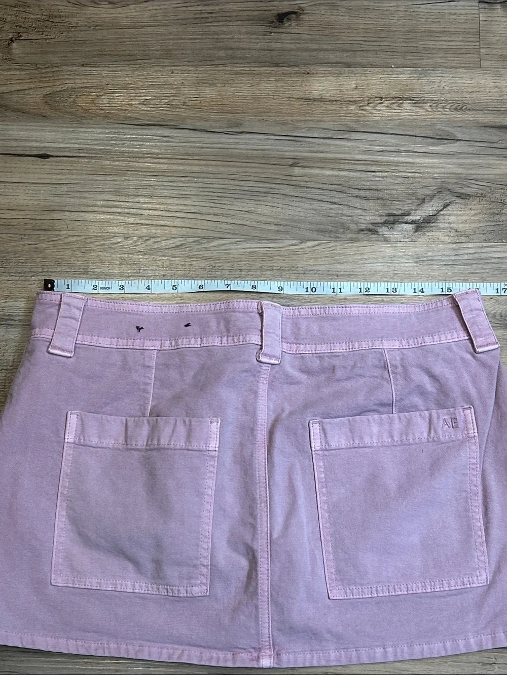 American Eagle Outfitters Pink Cotton Mini Skort